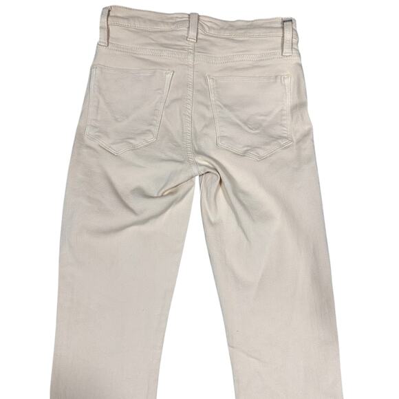 Hudson Tally Skinny Jeans Cream Beige Size 24 - Picture 7 of 7